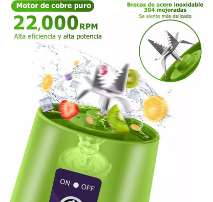 Licuadora Portátil Recargable