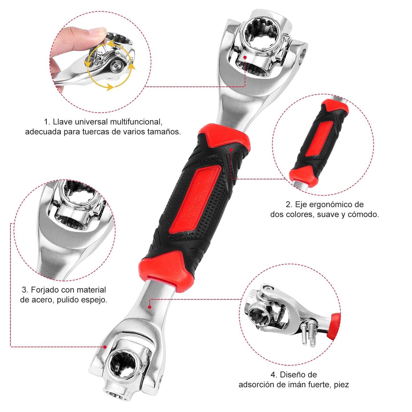 Llave Multifuncional 48 en 1 - 360Tool